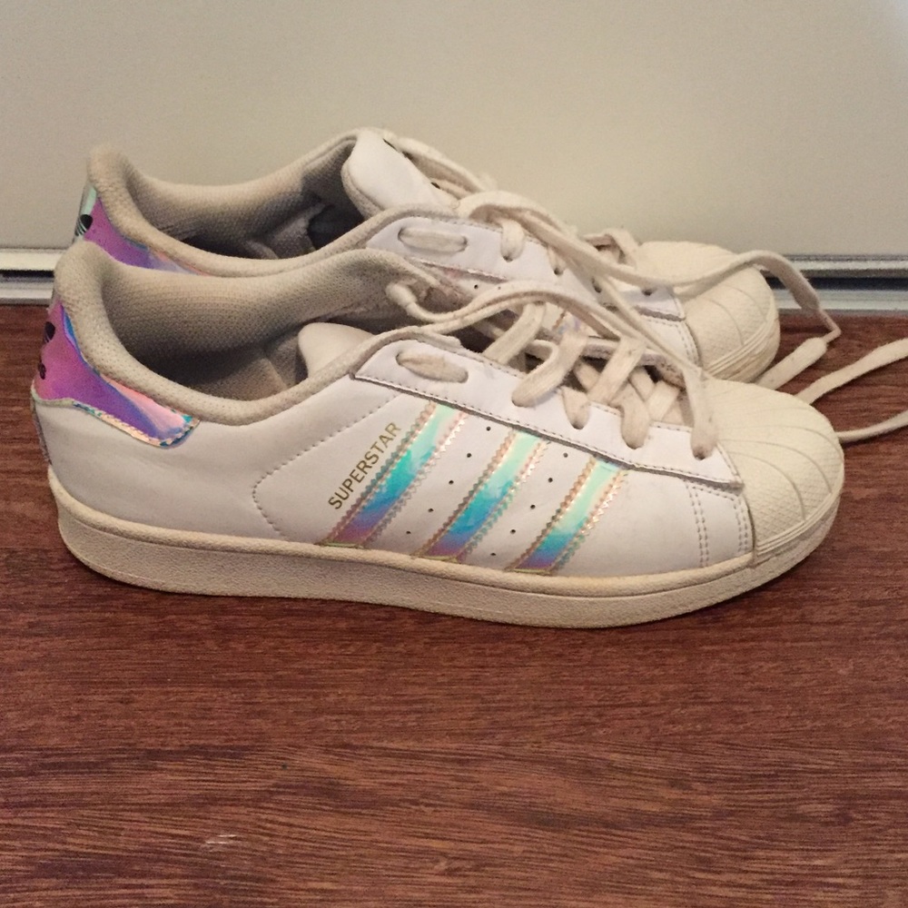 Adidas Holographic Superstars!